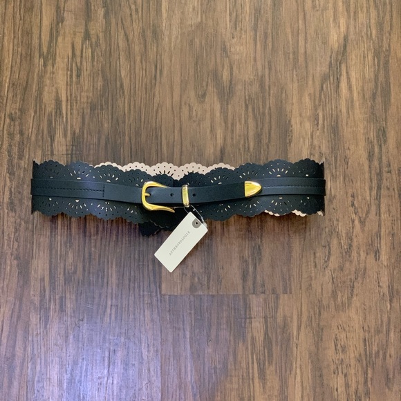 Anthropologie leather belt size S